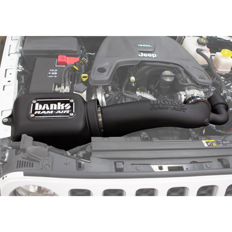 Load image into Gallery viewer, Banks Power | 2018-2022 Jeep 3.6L Wrangler (JL) Ram-Air Intake System - Dry Filter
