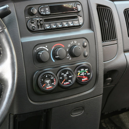 Banks Power | 2003-2005 Dodge Ram 2500 / 3500 3 Gauge Dash Pod - Black