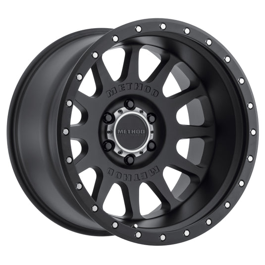 Method | MR605 NV 20x10 -24mm Offset 6x135 87mm CB Matte Black Wheel