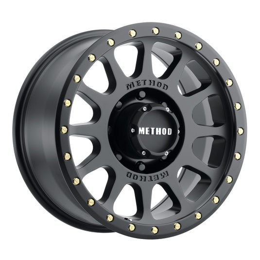 Method | MR305 NV 18x9 +18mm Offset 8x6.5 130.81mm CB Matte Black Wheel