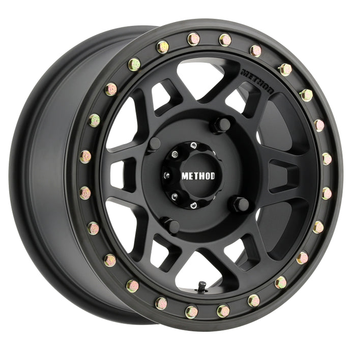 Method | MR405 UTV Beadlock 15x7 5+2/+38mm Offset 4x156 132mm CB Matte Black w/BH-H24100 Wheel