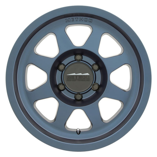 Method | MR701 17x8.5 0mm Offset 6x5.5 106.25mm CB Bahia Blue Wheel