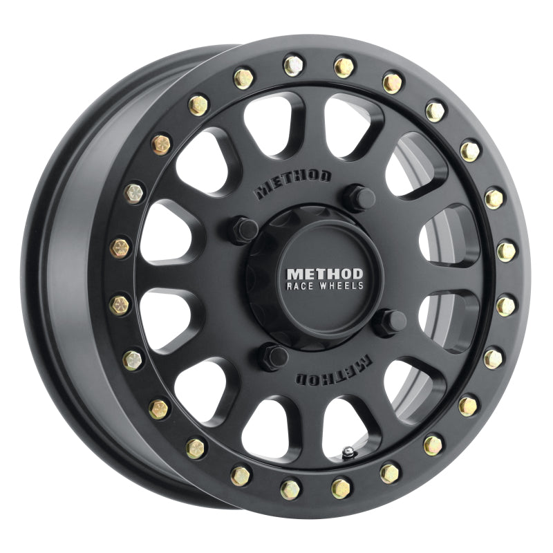 Load image into Gallery viewer, Method | MR401 UTV Beadlock 15x6 5+1/+53mm Offset 4x156 132mm CB Matte Black w/BH-H24100 Wheel
