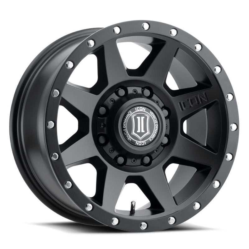 Load image into Gallery viewer, ICON Rebound HD 18x9 8x170 6mm Offset 5.25in BS 125mm Bore Satin Black Wheel
