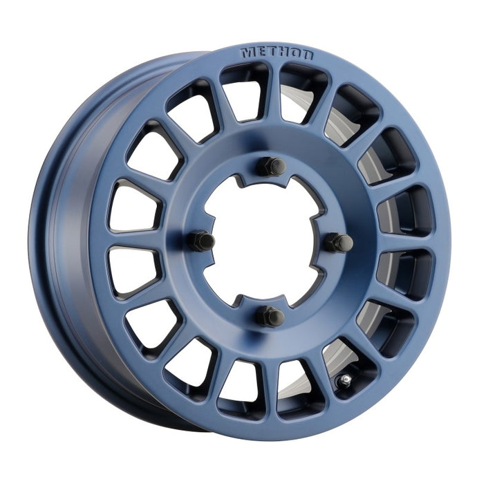 Method | MR407 15x6 5+1/+51mm Offset 5x4.5 77mm CB Bahia Blue Wheel