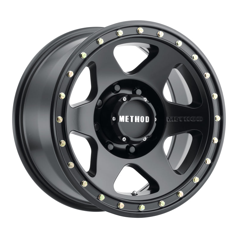 Load image into Gallery viewer, Method | MR310 Con6 17x8.5 0mm Offset 8x6.5 130.81mm CB Matte Black Wheel
