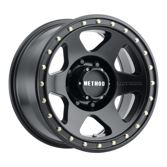 Method | MR310 Con6 17x8.5 0mm Offset 8x6.5 130.81mm CB Matte Black Wheel