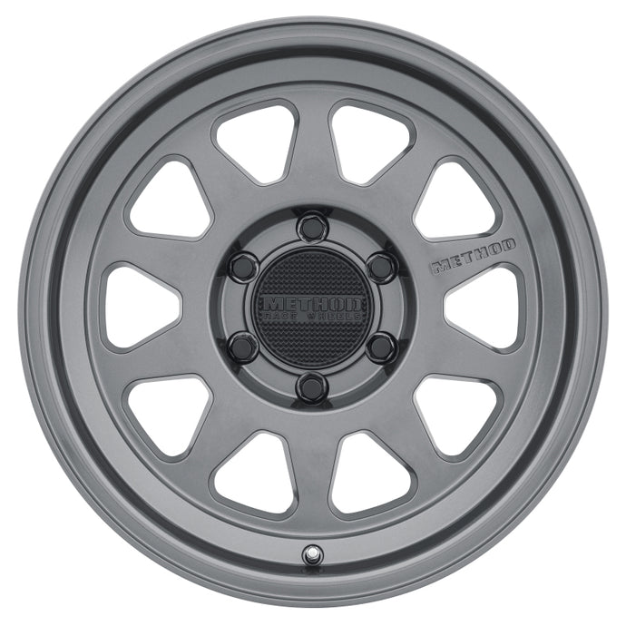 Method | MR316 18x9 +18mm Offset 6x5.5 106.25mm CB Gloss Titanium Wheel