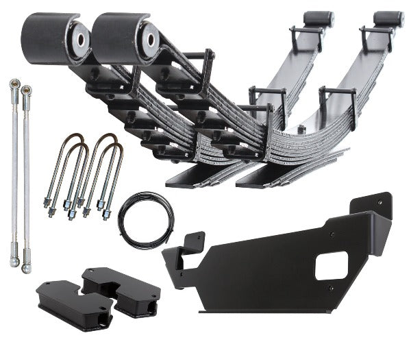 Carli Suspension | 2013+ Dodge Ram 3500 (OEM Air Ride) Progressive Leaf Spring Kit - 1 Inch Lift