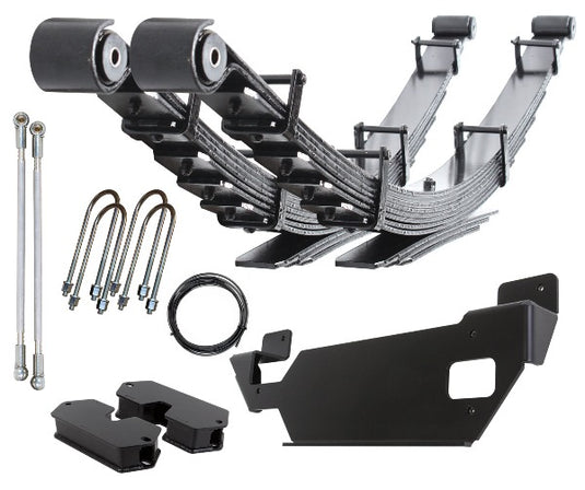 Carli Suspension | 2013+ Dodge Ram 3500 (OEM Air Ride) Progressive Leaf Spring Kit - 1 Inch Lift