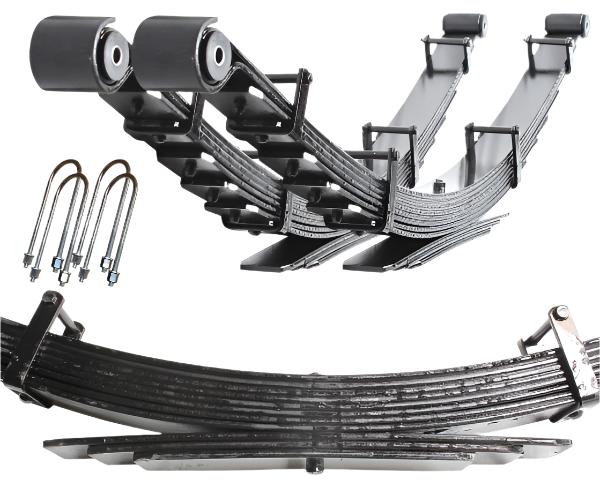 Carli Suspension | 2003-2009 Dodge Ram 2500 / 3500 Hemi Full Progressive HD Leaf Spring Kit - 2 Inch Lift