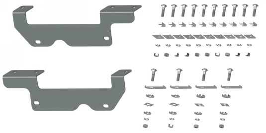 B&W Trailer Hitches Custom Installation Kit For Universal Mounting Rails For Some Ford Trucks RVR2403