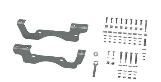 B&W Trailer Hitches Custom Installation Kit For Universal Mounting Rails For Some Ford Trucks RVR2402