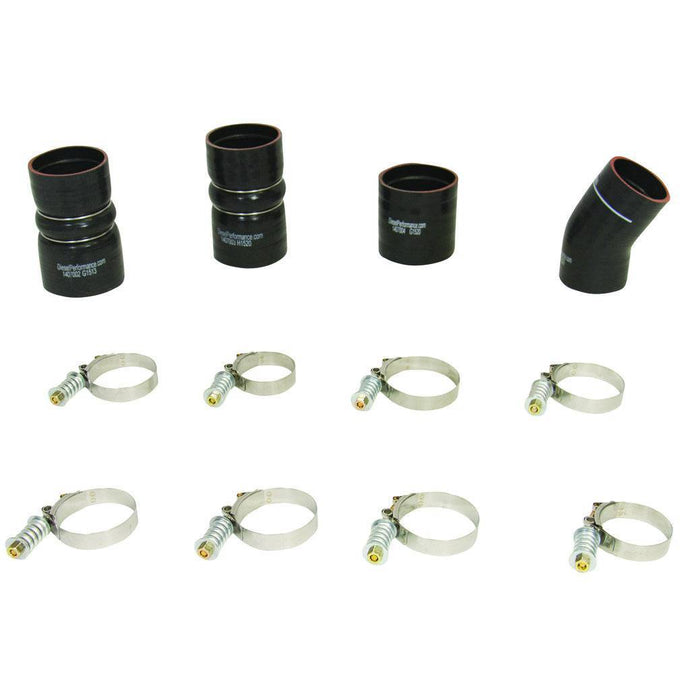 BD Diesel | 6.0L Powerstroke Intercooler Hose & Clamp Kit Ford 2003-2007