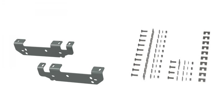 B&W Trailer Hitches Custom Installation Kit For Universal Mounting Rails For Some Ford Trucks RVR2401