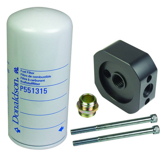 BD Diesel | Flow-MaX Add-On Post Fine Particle Fuel Filter Kit | 1050340-PFF