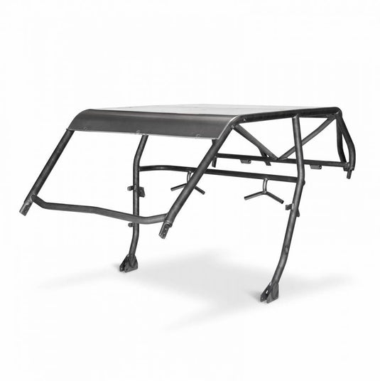 Cognito Motorsports UTV | Cognito RZR 4 Seat Recreation Roll Cage Raw For 14-18 Polaris RZR XP | 360-90063