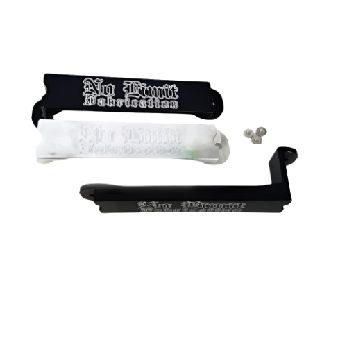 No Limit Fabrication | 2011-2016 Ford 6.7L Power Stroke Black Battery Hold Down Kit