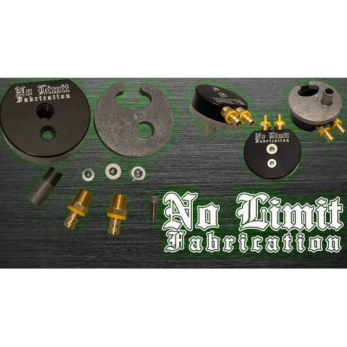 No Limit Fabrication | Universal Fuel Sump Black | SUMPB