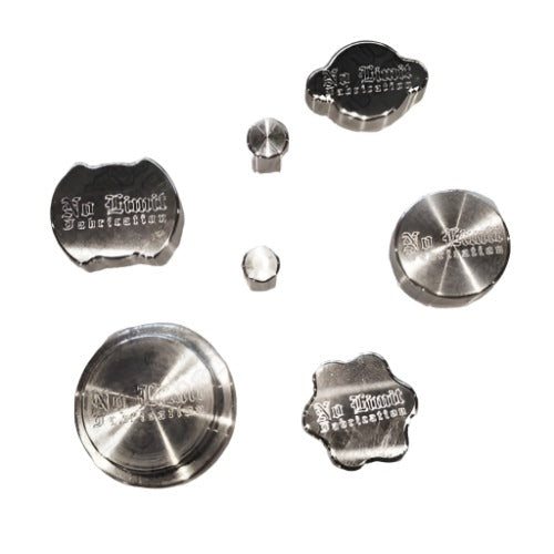 No Limit Fabrication | 2020-2024 Ford 6.7L Power Stroke Complete Cap Set - Polished