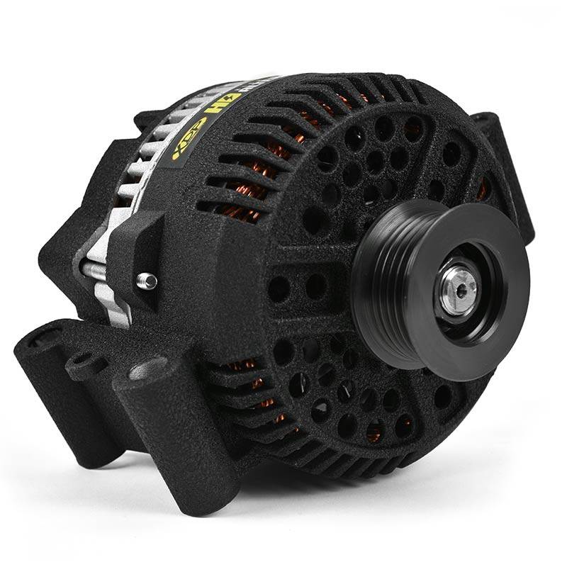 Load image into Gallery viewer, XDP | 1994-1997 Ford 7.3L Power Stroke New Wrinkle Black HD High Output Alternator
