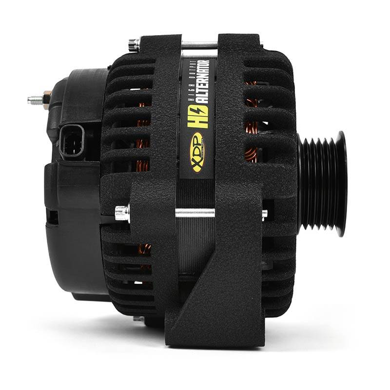 Load image into Gallery viewer, XDP | 2007.5-2010 GM 6.6L LMM Duramax New Wrinkle Black HD High Output Alternator
