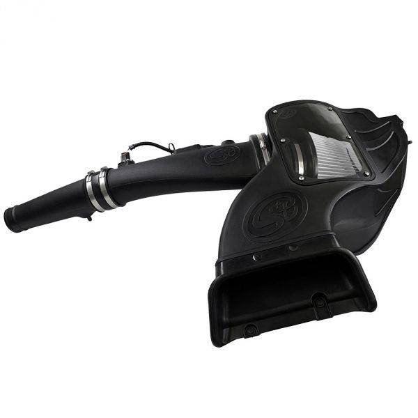 Load image into Gallery viewer, S&amp;B | Cold Air Intake For 18-19 Ford F150 3.0L Power Stroke Diesel Dry Extendable
