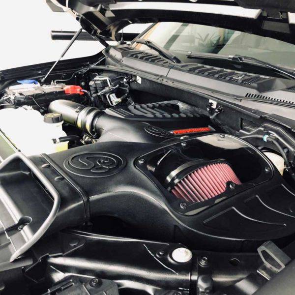 Load image into Gallery viewer, S&amp;B | Cold Air Intake For 18-20 Ford F150 Raptor Ecoboost Dry Extendable
