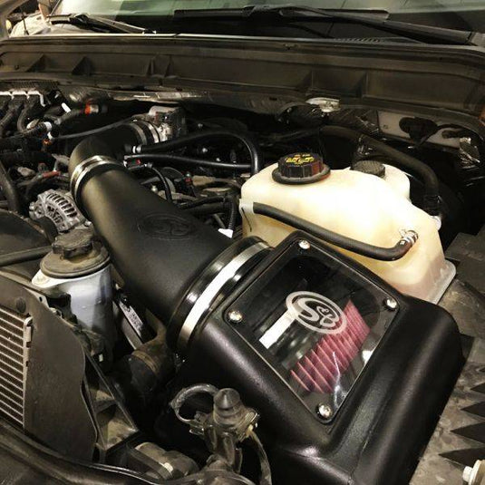 S&B | Cold Air Intake For 11-16 Ford F250 / F350 V8 6.2L Oiled Cotton Cleanable