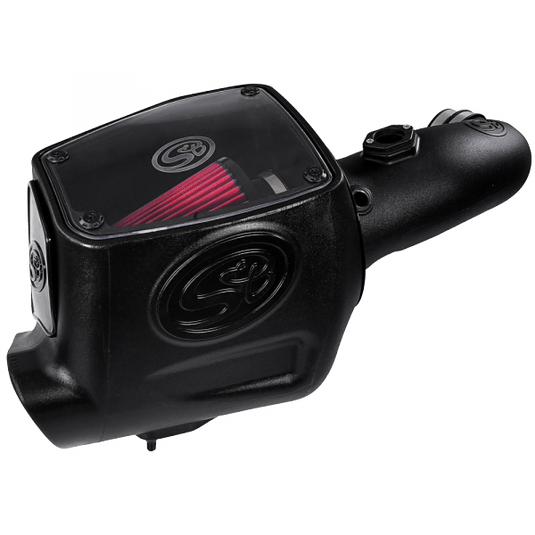 S&B | 2008-2010 Ford Super Duty 6.4 Power Stroke Cold Air Intake Cotton Cleanable Red | 75-5105