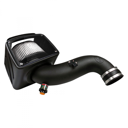 S&B | Cold Air Intake For 07-10 Chevrolet Silverado GMC Sierra V8 6.6L LMM Duramax Dry Extendable