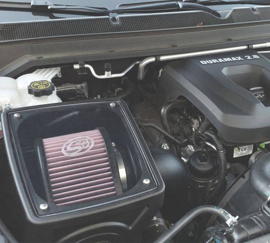 S&B | Cold Air Intake For 16-21 Chevrolet Colorado GMC Canyon 2.8L Duramax Dry Extendable