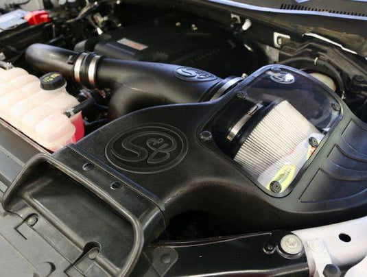 S&B | Cold Air Intake For 15-17 Ford F150 Raptor Ecoboost Dry Extendable