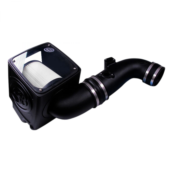 S&B | Cold Air Intake For 11-16 Chevrolet Silverado GMC Sierra V8 6.6L LML Duramax Dry Extendable