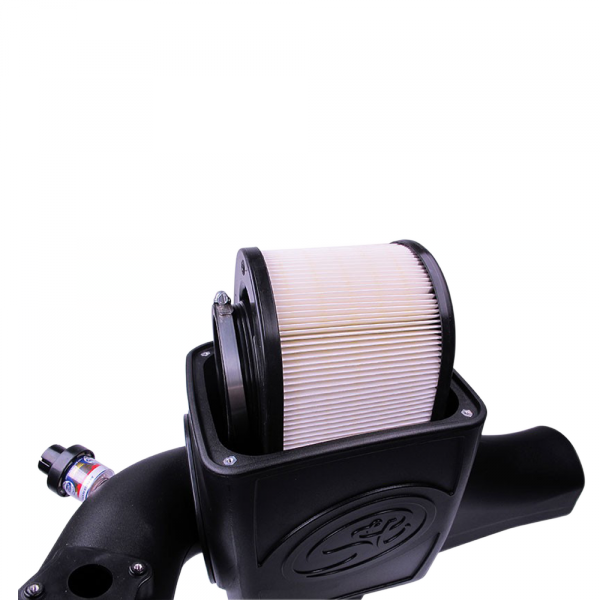 Load image into Gallery viewer, S&amp;B | Cold Air Intake For 03-07 Ford F250-F550 V8 6.0L Power Stroke Dry Extendable
