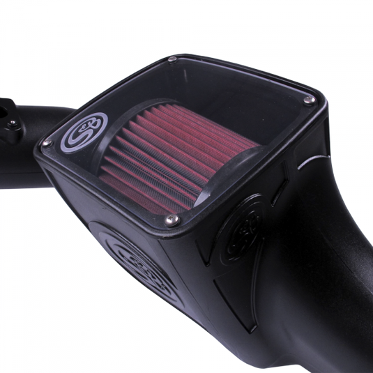 S&B | Cold Air Intake For 03-07 Ford F250-F550 V8 6.0L Power Stroke Cotton Cleanable