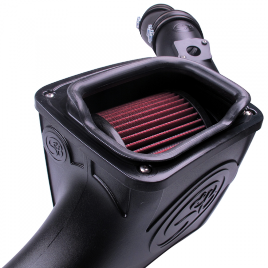 S&B | Cold Air Intake For 03-07 Ford F250-F550 V8 6.0L Power Stroke Cotton Cleanable