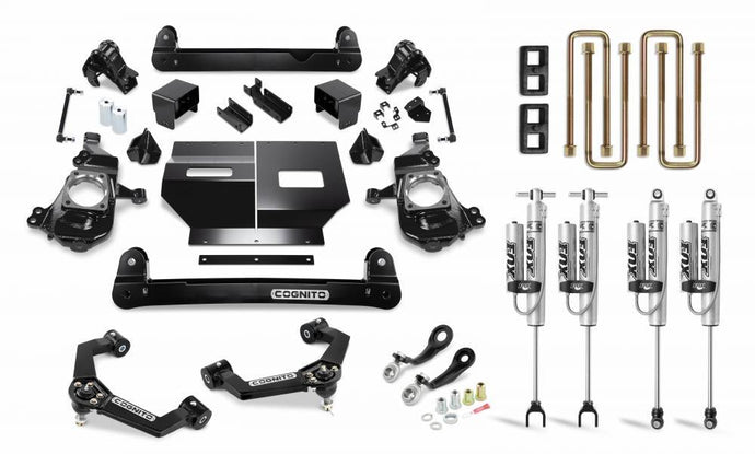 Cognito Motorsports Truck | 4 Inch Performance Lift Kit with Fox PS 2.0 for 2020-2022 GM Silverado/Sierra 2500/3500 | 110-P0896