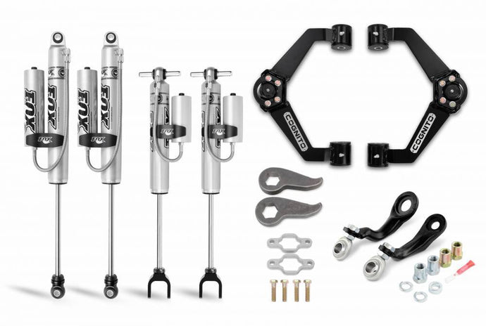 Cognito Motorsports Truck | 3-Inch Premier Leveling Kit with Fox PSRR 2.0 for 11-19 GM Silverado/Sierra 2500/3500 | 110-P0926