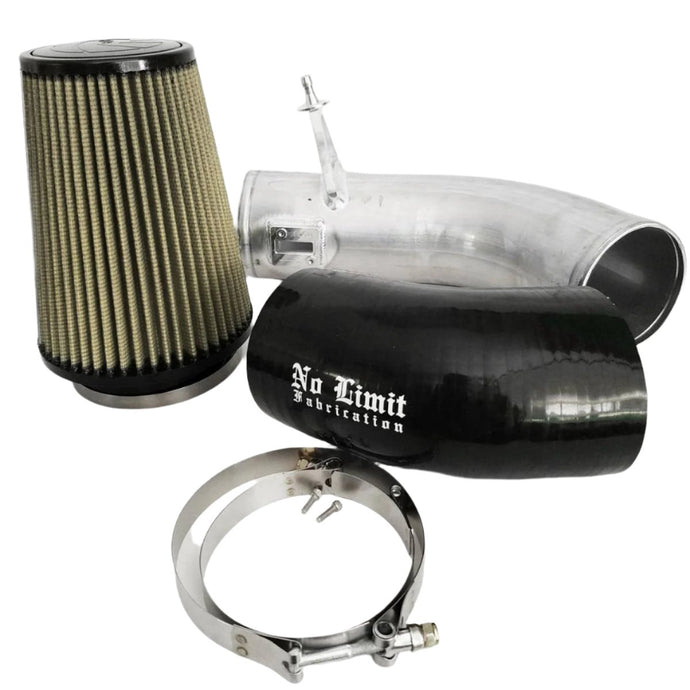 No Limit Fabrication | 2017-2019 Ford 6.7L Power Stroke Cold Air Intake PG7 Filter - Raw