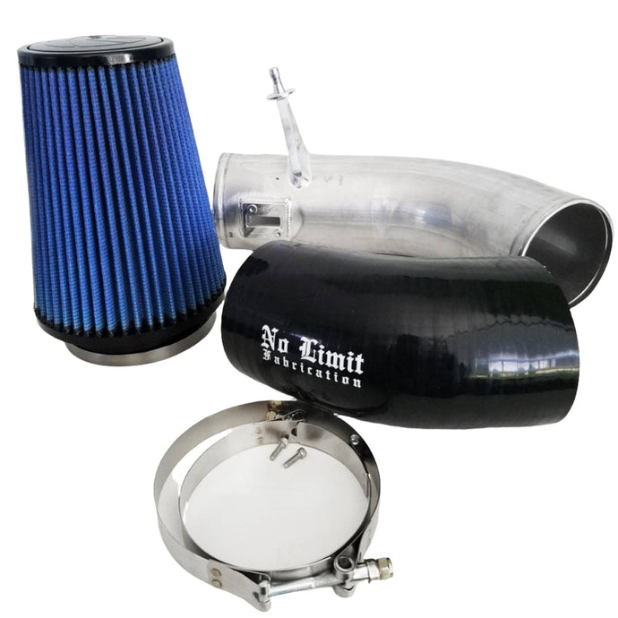 No Limit Fabrication | 2011-2016 Ford 6.7L Power Stroke Cold Air Intake Raw Oiled Filter Stage 2