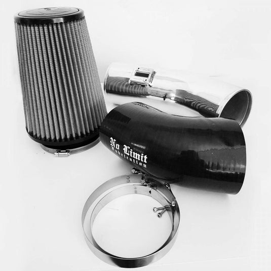 No Limit Fabrication | 2011-2016 Ford 6.7L Power Stroke Cold Air Intake Polished Dry Filter Stage 1