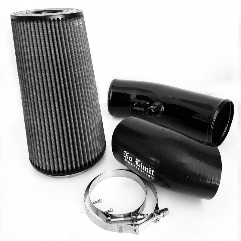 Load image into Gallery viewer, No Limit Fabrication | 2011-2016 Ford 6.7L Power Stroke Cold Air Intake Black Dry Filter Stage 2
