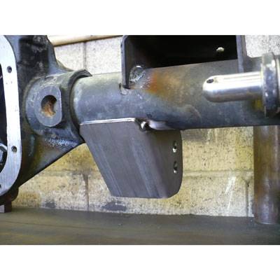 Synergy | 2007-2018 Jeep Wrangler JK Front Axle HD Lower Control Arm Brackets 3.0 Inch OD Axle Housing