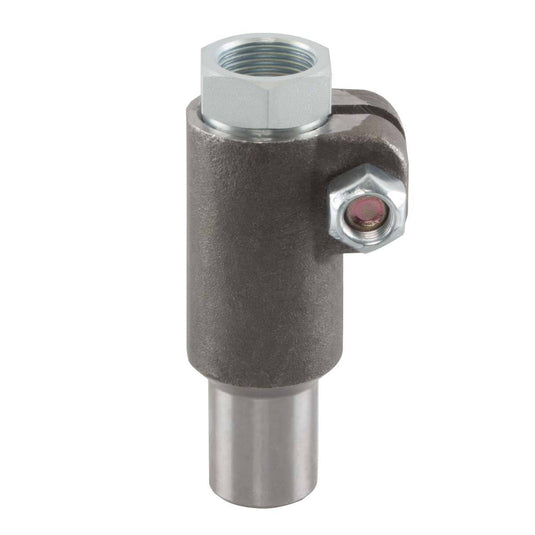Synergy | Double Adjuster Tube Adapter 7/8 Inch-14 Left Hand Thread 1 Inch ID Tube