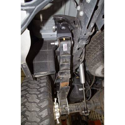 Load image into Gallery viewer, Synergy | 2003-2012 Dodge Ram 1500-3500 4x4 1 Inch Rear Lift Shackles
