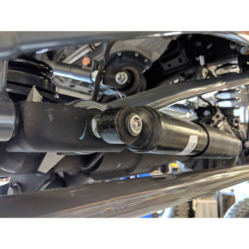 Load image into Gallery viewer, Synergy | 2018+ Jeep Wrangler JL/JLU Steering Stabilizer Relocation Kit (Stock Tie Rod)
