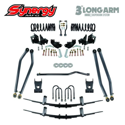 Synergy | 2010-2012 Dodge Ram 2500/3500 Diesel 3 Inch Long Arm System