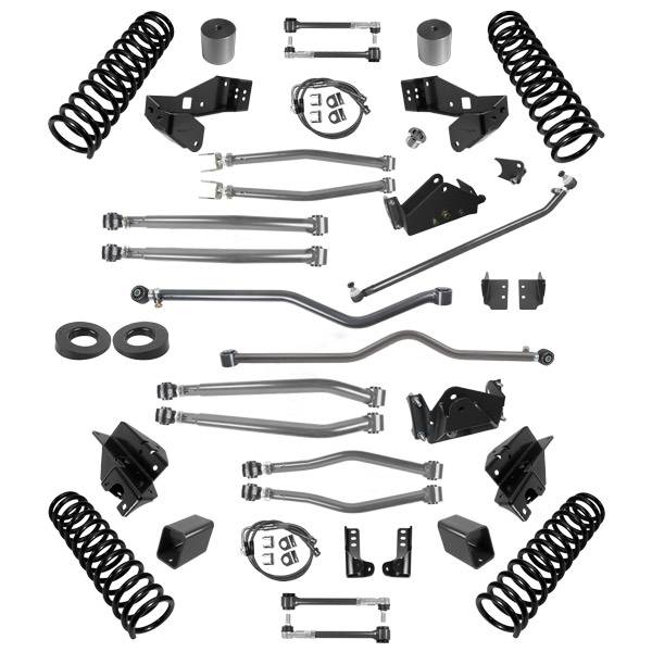 Synergy | 2007-2018 Jeep Wrangler JK 4 Door 4.5 Inch Lift Stage 4 Suspension System