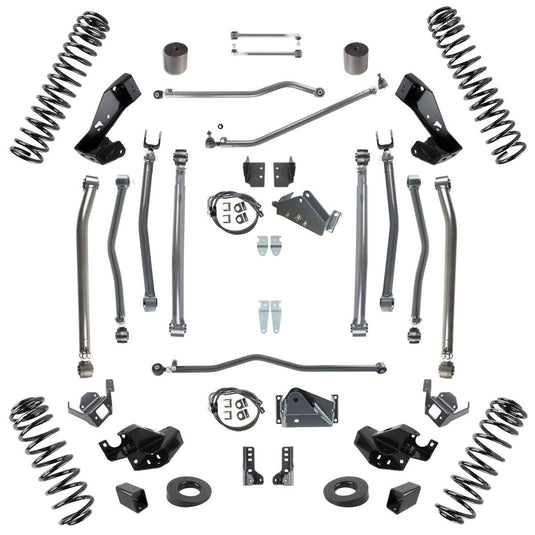 Synergy | 2007-2018 Jeep Wrangler JK 4 Door 6.0 Inch Lift Stage 4 Suspension System